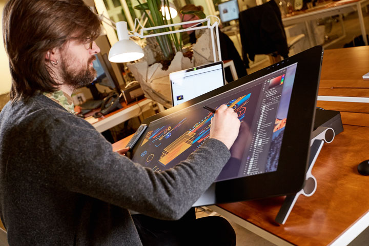 tavoletta grafica con schermo Wacom Cintiq Pro 32