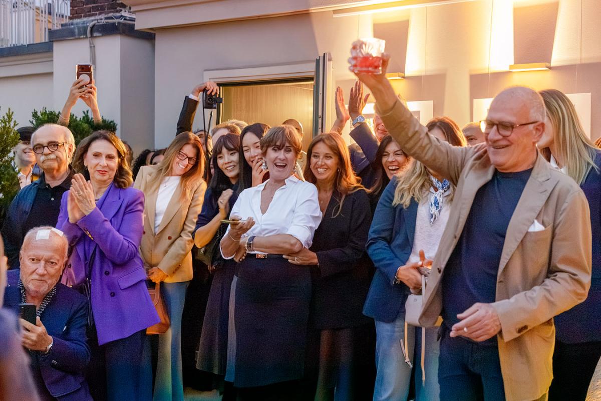 Inaugurazione della mostra People Around allo Studio Bandera