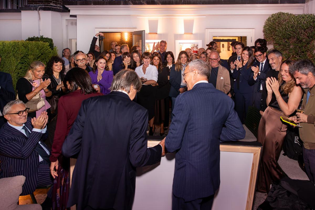 Inaugurazione della mostra People Around allo Studio Bandera