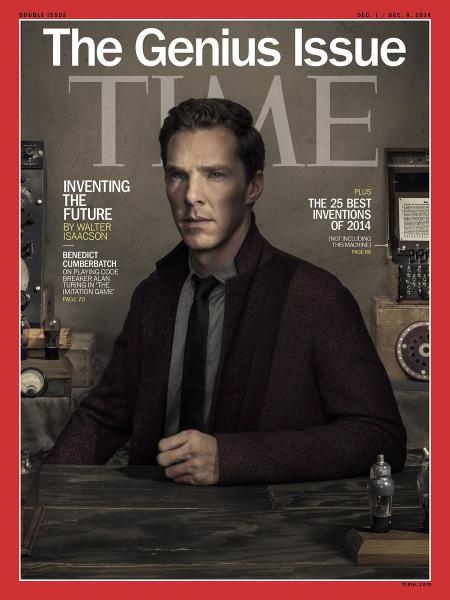 Copertina di TIME del dicembre 2014 con una foto di Dan Winters